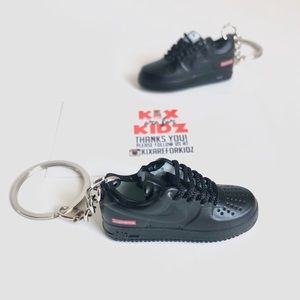 Air Force One Supreme 3D Mini Sneaker Keychain